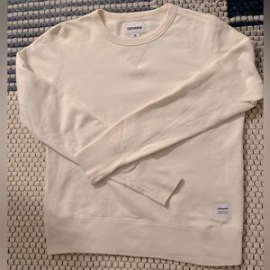 Converse Essentials Crew Sweatshirt | Size: S | Color: Cream